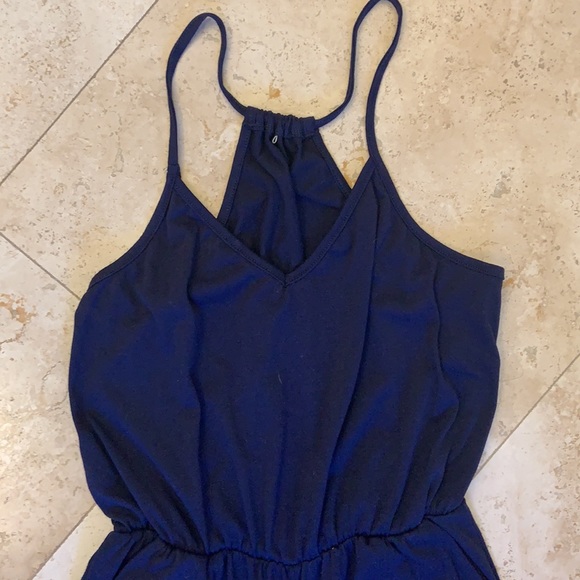 Navy Blue Jump suit - Picture 3 of 4